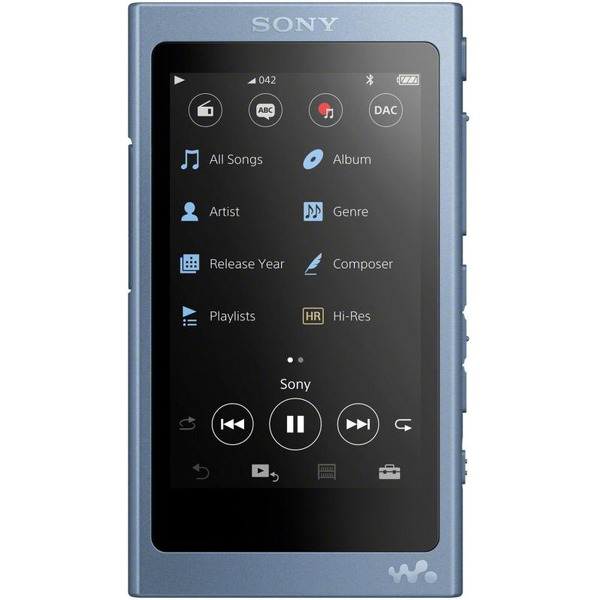 MP3 плеер SONY NW-A45 16Гб (синий)
