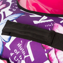 Тюбинг-ватрушка Snowstorm BZ-90 Butterfly / W112869 (90см, фиолетовый/розовый)