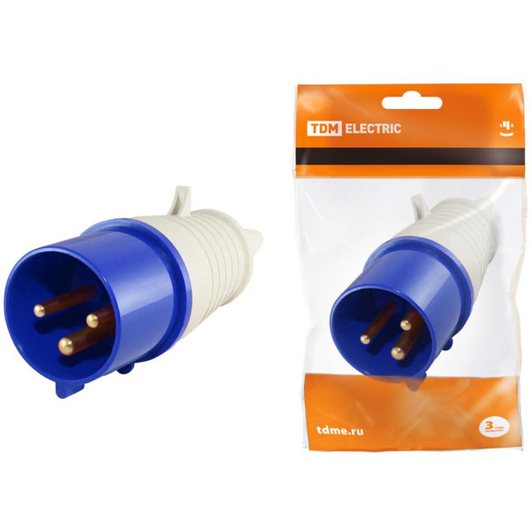 Вилка TDM ELECTRIC SQ0601-0004