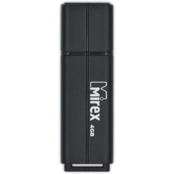 USB Flash MIREX Line Black 4GB (13600-FMULBK04)