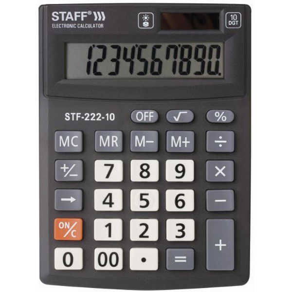 Калькулятор Staff Plus STF-222-10 250419