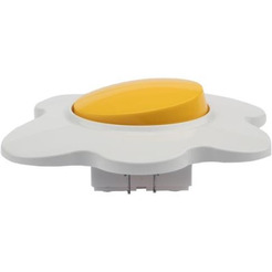 Выключатель двухклавишный KRANZ HAPPY Яичница KR-78-0630