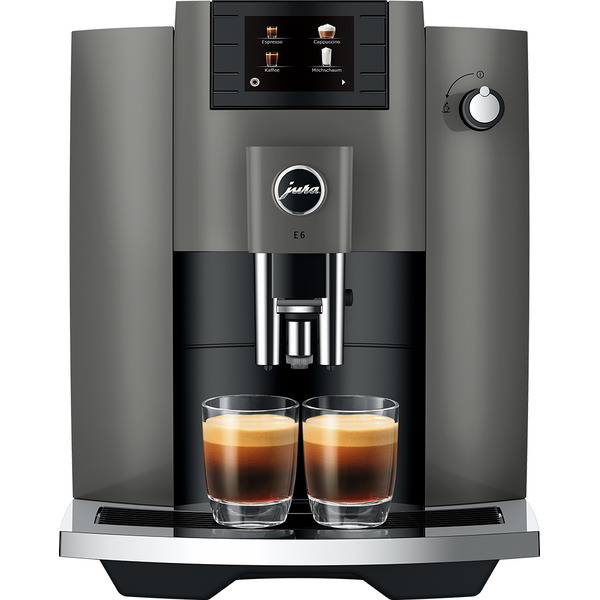 Кофемашина JURA E6 Dark Inox (15439)