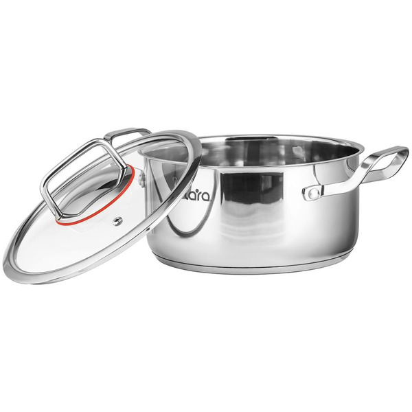 Кастрюля LARA Prima LR02-503 (нерж)