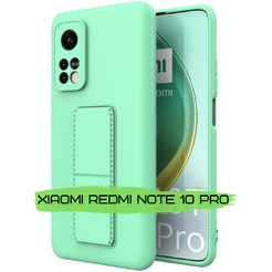 Бампер BINGO Stand XIAOMI Redmi Note 10 Pro Мята