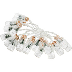 Светодиодная гирлянда Золотая сказка Нить Бутылочки / 592203 (теплый белый)