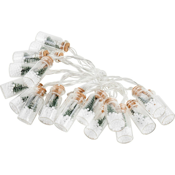 Светодиодная гирлянда Золотая сказка Нить Бутылочки / 592203 (теплый белый)