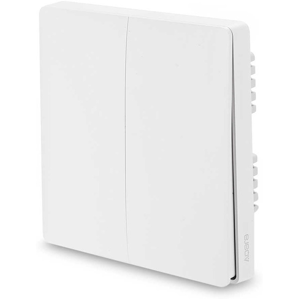 Выключатель XIAOMI Aqara Wall Switch Double QBKG03LM