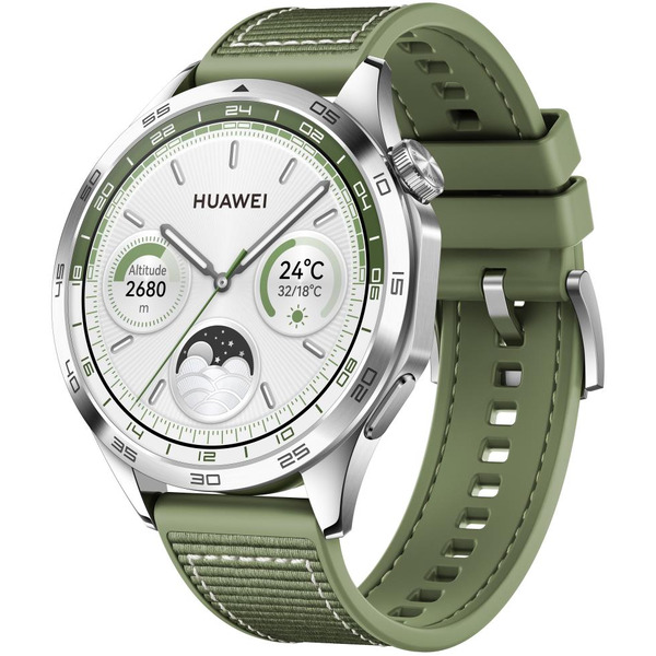 Смарт-часы HUAWEI Watch GT 4 Green Woven Strap (PNX-B19) 46mm