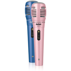 Микрофон BBK CM215 (синий/розовый)