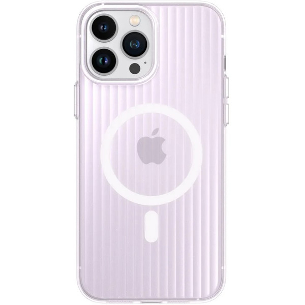 Задняя накладка CASE Translucent Strip Apple iPhone 13 Pro Max (белый)