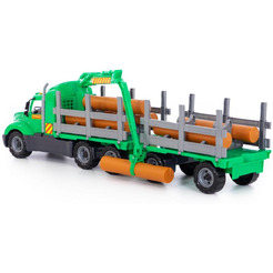 Автомобиль-лесовоз с прицепом  Полесье 55675 Майк