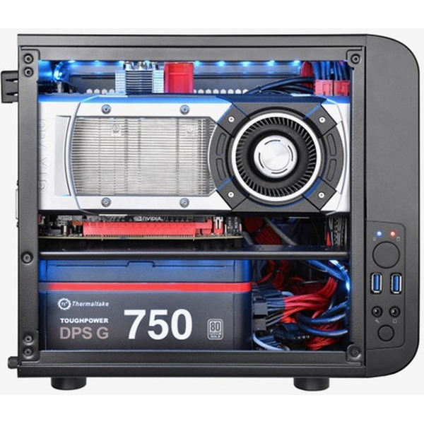 Корпус Thermaltake Core V1 CA-1B8-00S