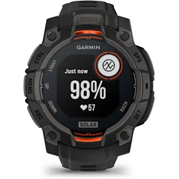 Умные часы Garmin Instinct 3 Solar 45 мм (черный)