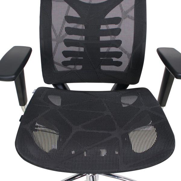 Кресло компьютерное EVOLUTION FISHBONES PRO Black