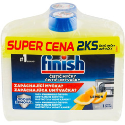 Средство чистящее для посудомоечных машин Finish DUO Lemon (2x250 мл)
