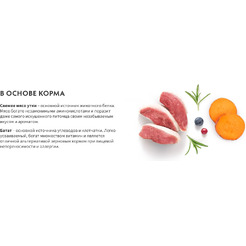 Сухой корм для кошек Grandorf Adult Sterilised Fresh Duck&Sweet Potato (400г)