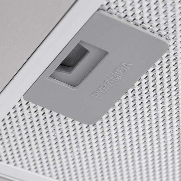 Вытяжка кухонная PYRAMIDA TL 60 FG IX WH