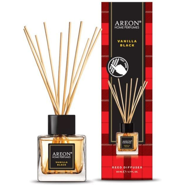 Аромадиффузор Areon Sticks Reed Vanilla Black ARE-RHP02 (50 мл)