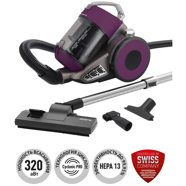 Пылесос POLARIS PVC 1618BB
