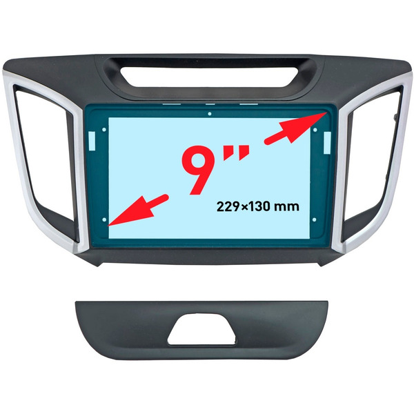 Рамка Incar RHY-FC347 (XTA HYUNDAI Creta 2016-2021)