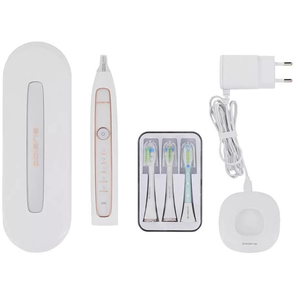 Электрическая зубная щетка POLARIS PETB 0101 TC (белый)