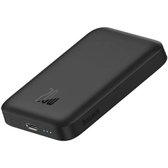 Внешний аккумулятор Baseus Magnetic Mini Wireless Fast Charge Power Bank 20W 20000mAh (черный)