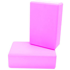 Блоки для йоги AMETIST 2 шт. розовый