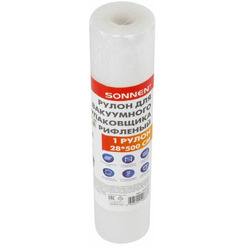 Рулон для вакуумного упаковщика SONNEN 456343 (28×500 см)