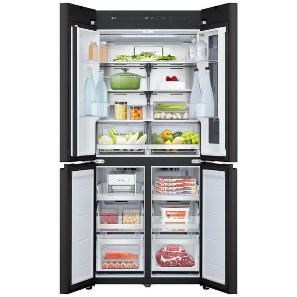 Холодильник-морозильник LG GC-V22FHBBM