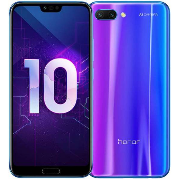 Смартфон Honor 10 (COL-L29) мерцающий синий