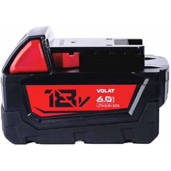 Аккумуляторная батарея VOLAT для Milwaukee 18.0V 6.0Ah (Li-ion) MIL-M18