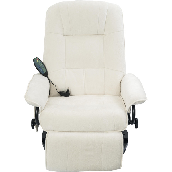 Массажное кресло Calviano 21 (бежевый плюш)