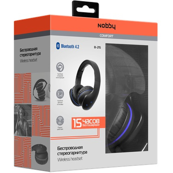 Наушники Nobby Comfort В-215 (NBC-BH-42-05)