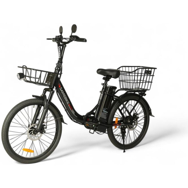 Электровелосипед SAMEBIKE City Master MY-E04 (черный)