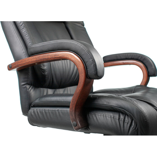 Кресло Бюрократ T-9925WALNUT (черный)