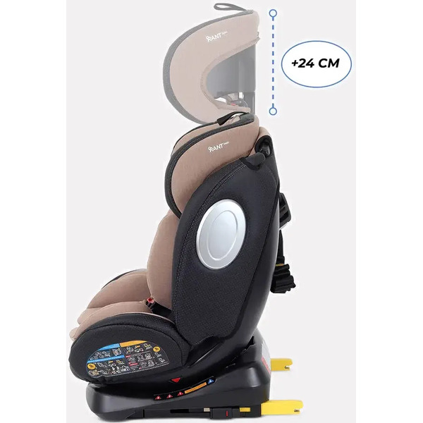 Детское автокресло Rant Basic Twist Pro isofix YC06 (бежевый)