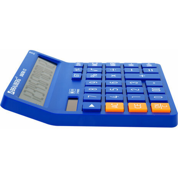 Калькулятор BRAUBERG Digital-12 272969 (синий)