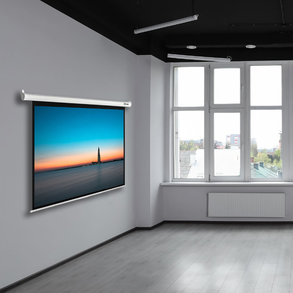 Проекционный экран CACTUS SIlverMotoExpert 150x240 CS-PSSME-240X150-WT