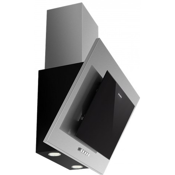 Вытяжка MAUNFELD Tower CS 60 (нержавеющая сталь\черное стекло)