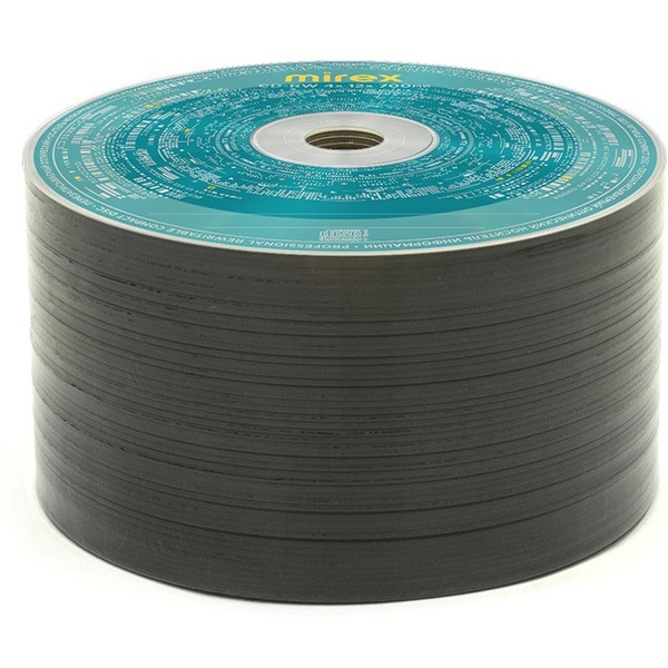 CD-RW диск Mirex 700Mb 12x UL121002A8T (50 шт.)