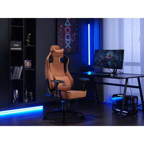 Игровое кресло Evolution Project A Fabric (коричневый)