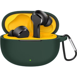 Чехол Bingo Silicone для Realme Buds T100 (темно-зеленый)