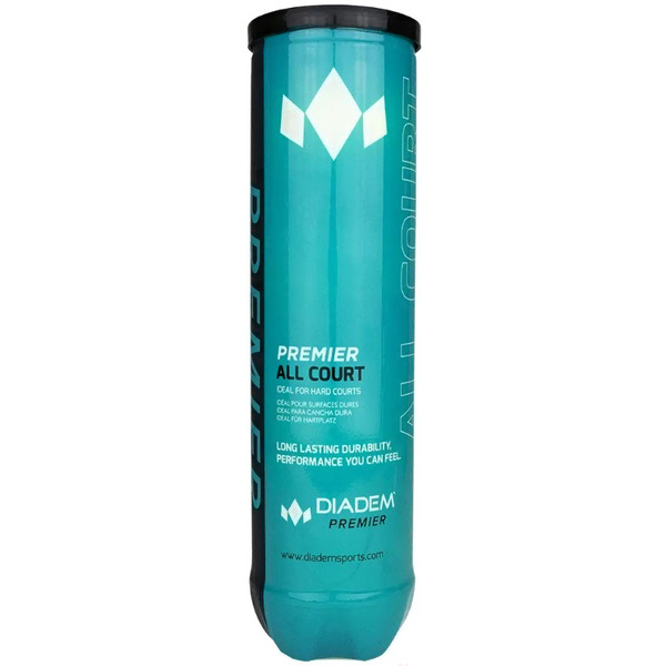 Набор теннисных мячей Diadem Premier All Court BALL-4CASE-ALLCRT (4шт)