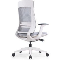 Кресло компьютерное SitZone E-VL002B-BS сетка/ткань, серый, крестов. пластик