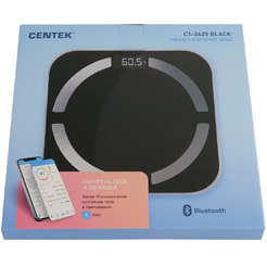 Напольные весы CENTEK CT-2425 (черный)