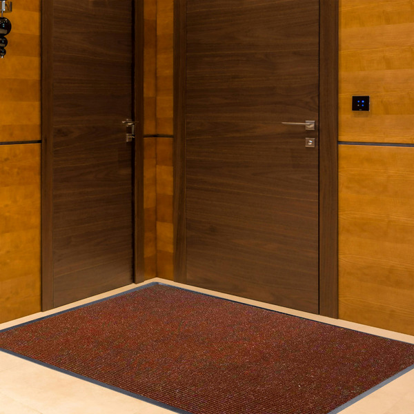 Придверный коврик Sundays Home Ребристый 90x150см 94035 (коричневый)