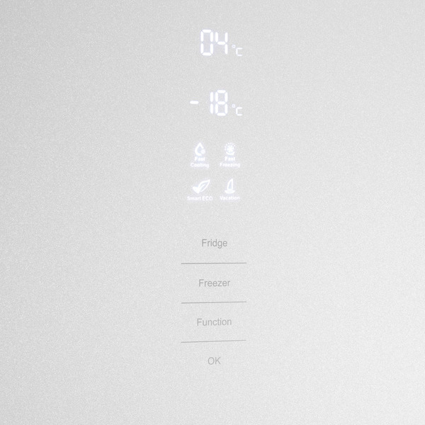Холодильник MAUNFELD MFF200NFW Inverter