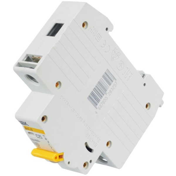 Выключатель автоматический IEK ВА 47-29 1Р 25А 4.5кА С MVA20-1-025-C