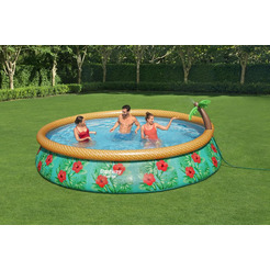 Бассейн Bestway Paradise Palms 57416 (457х84 см) с фильтр-насосом